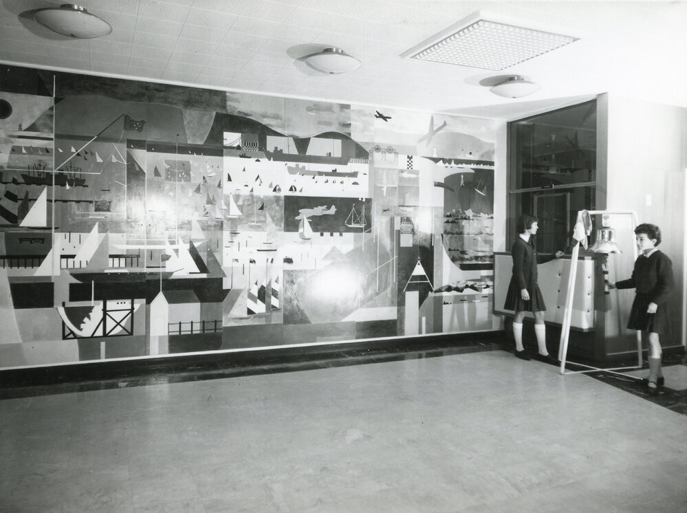 Mural at Evans Bay Intermediate School