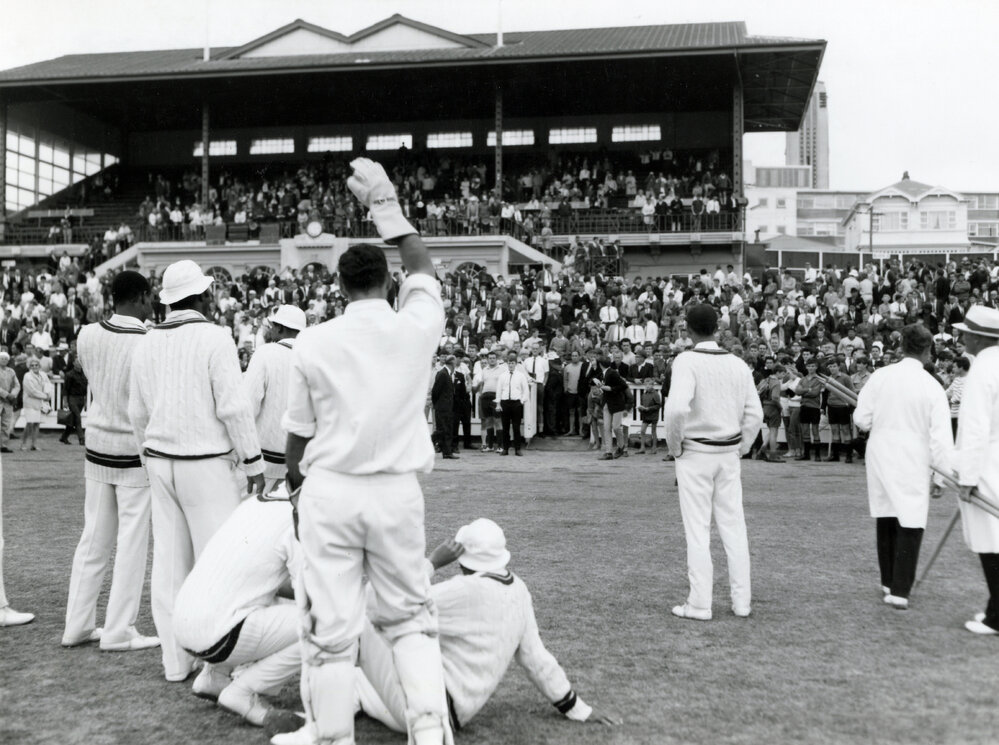 West Indies cricket team at the Basin Reserve
