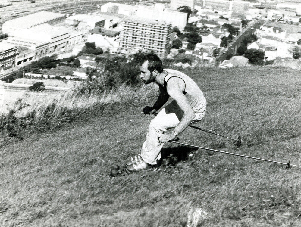 John Ardrey, grass skiier