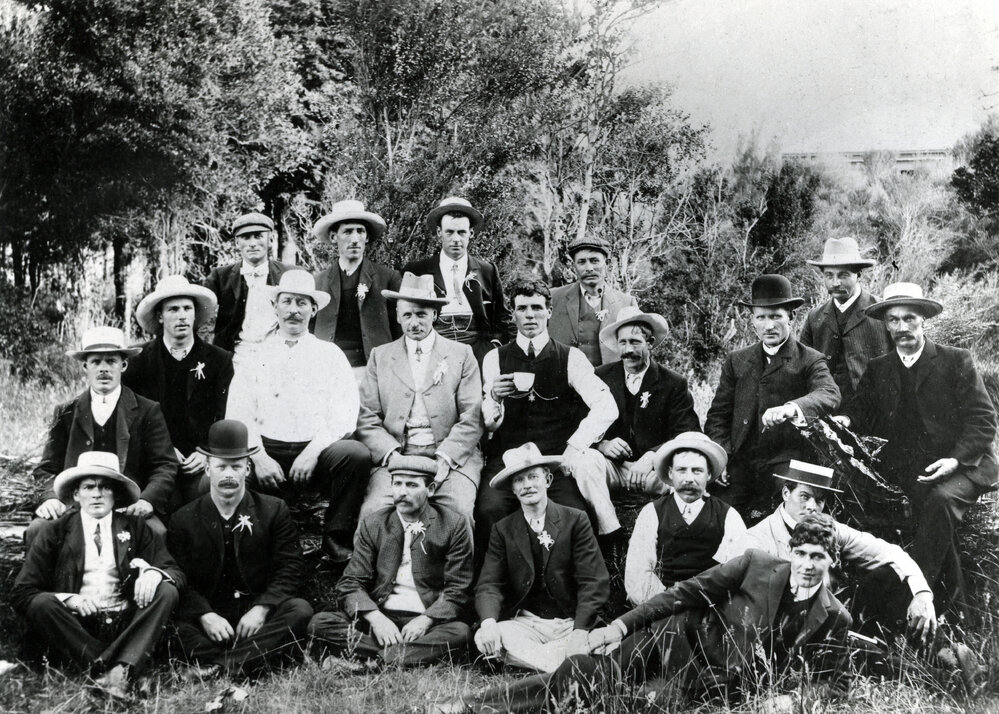 WCC Tramways staff, 1905