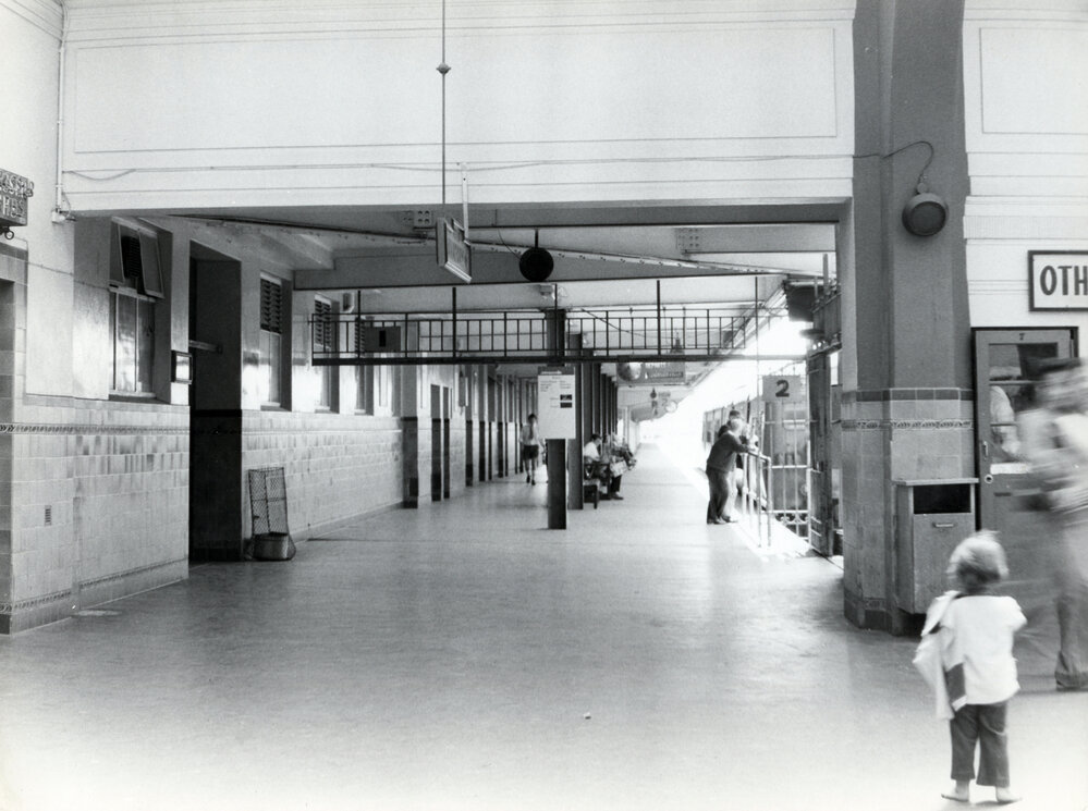 Platform Two at Wellington Railway Station