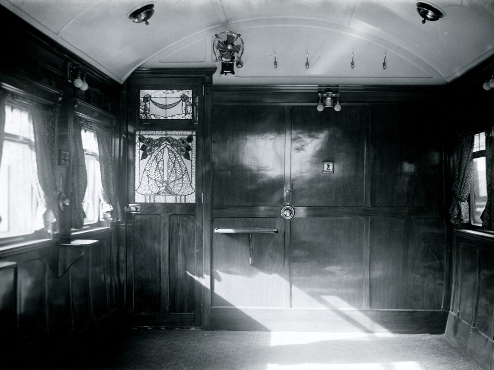 Royal train carriage