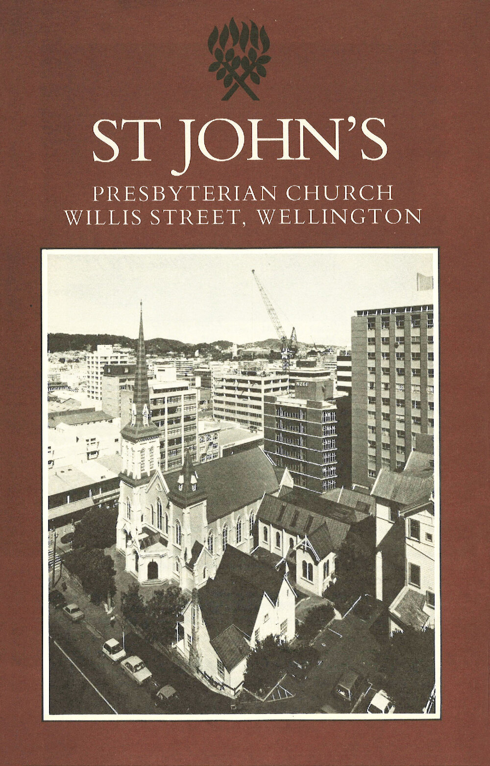 St John's Presbyterian Church, Willis Street, Wellington