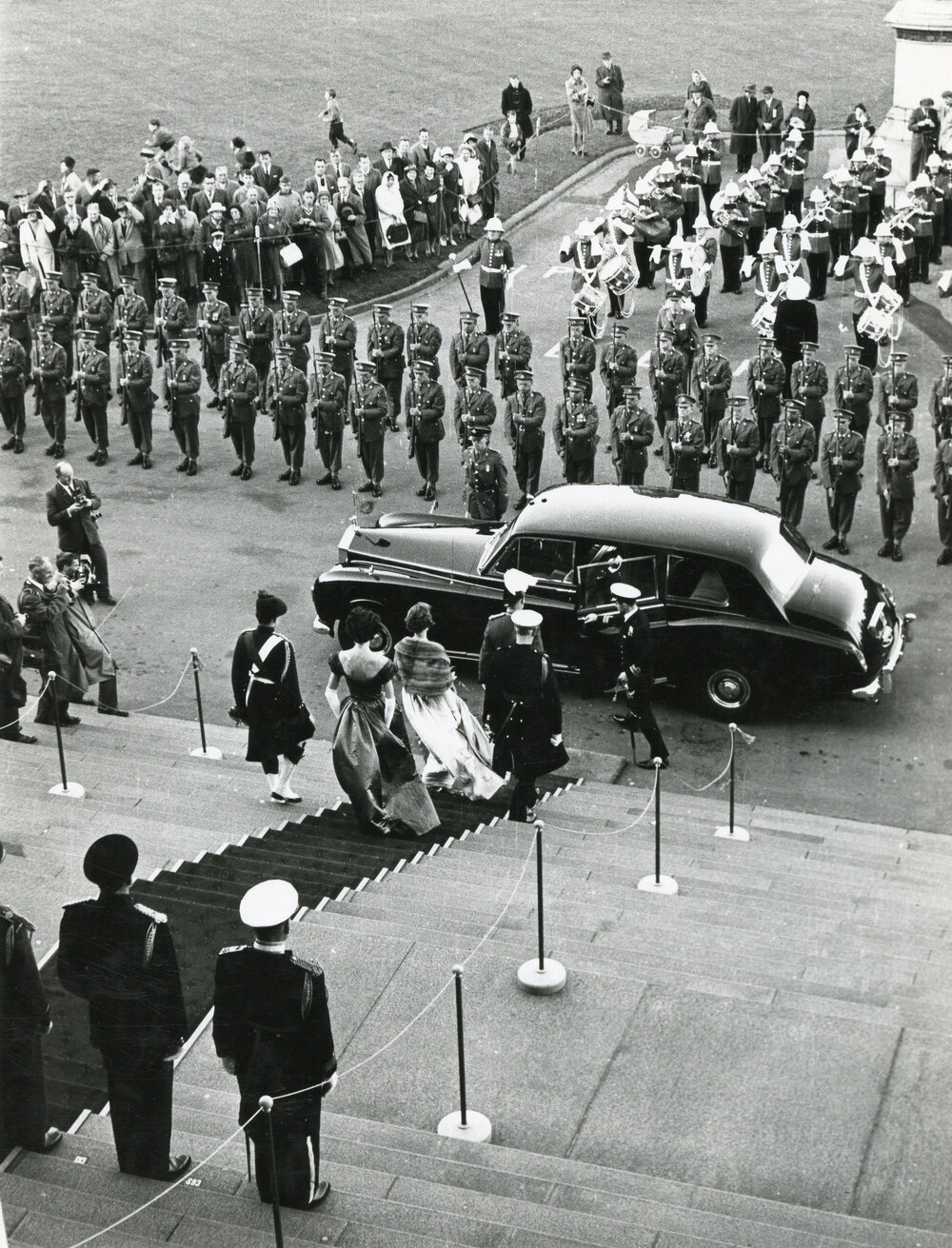 Sir Bernard Fergusson, opening of Parliament