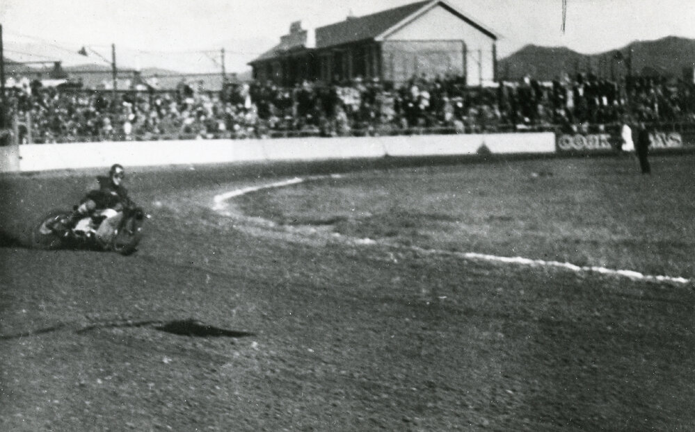 W.B. Harvie at Kilbirnie Speedway