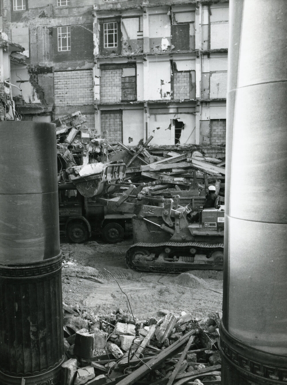 Demolition of the State Insurance Building