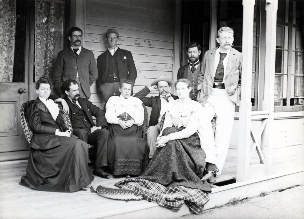 Edith Weston's boarding-house