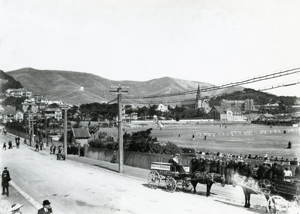 Buckle Street and Basin Reserve