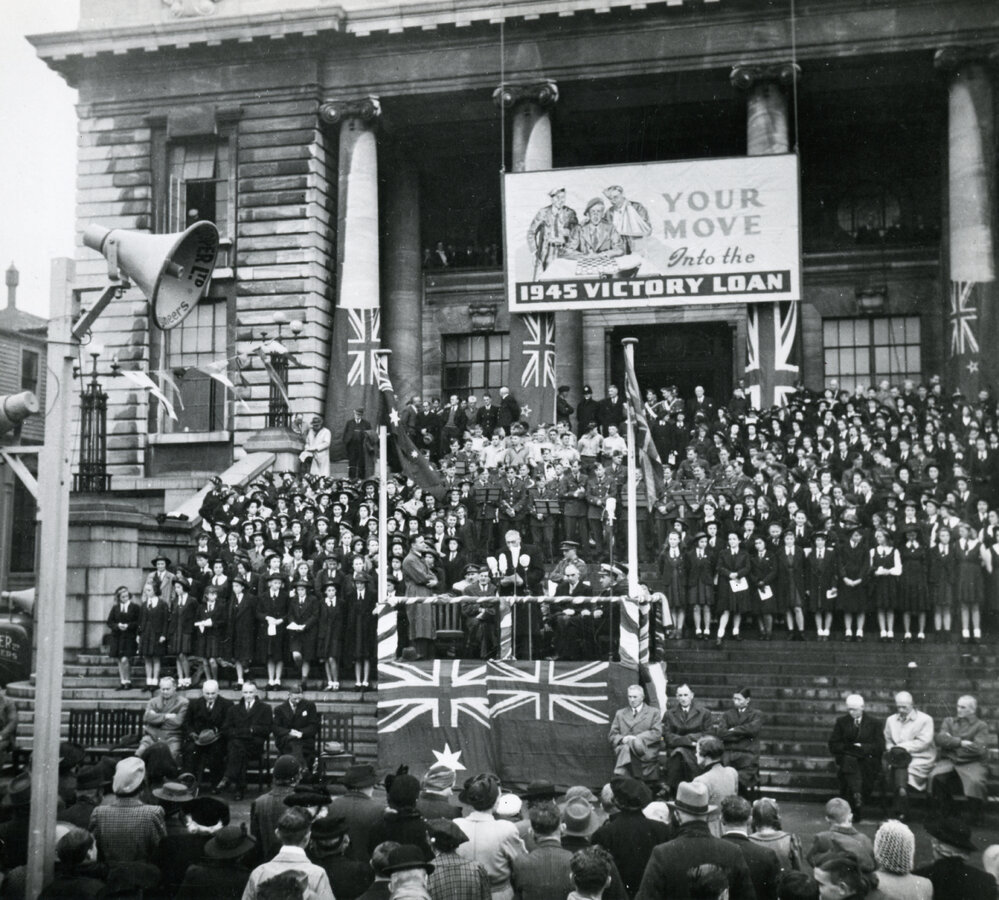 1945 Victory Loan Rally