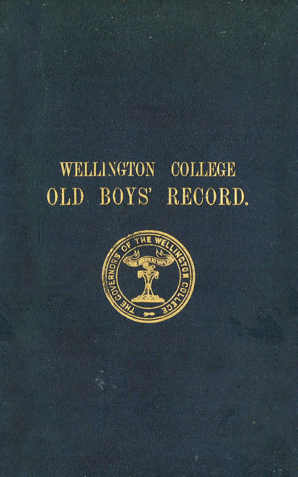 Wellington College Old Boys' Record