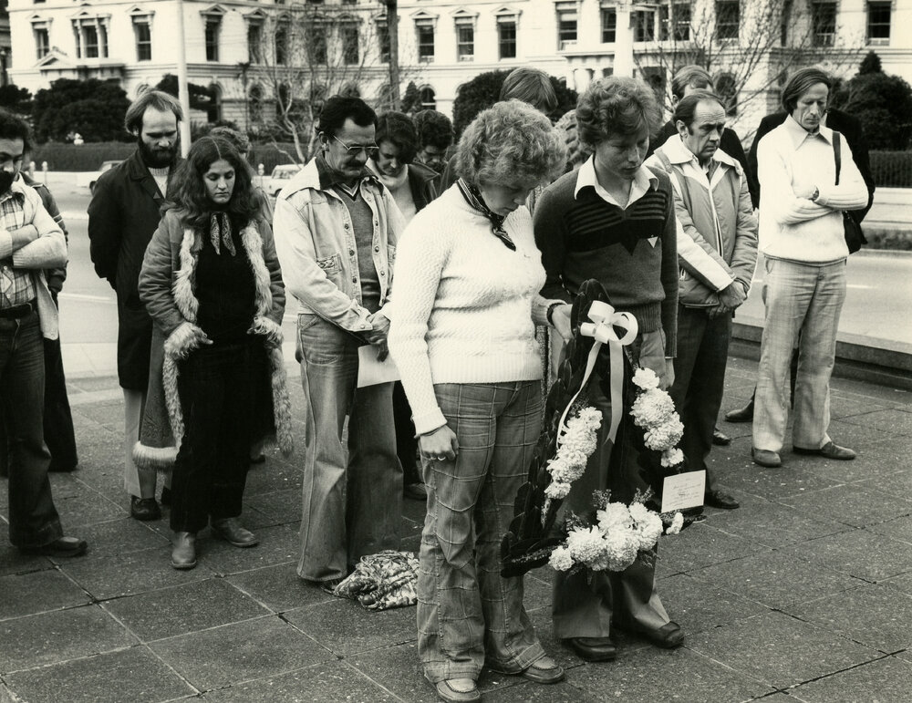 Wreath laying at the Wellington Cenotaph