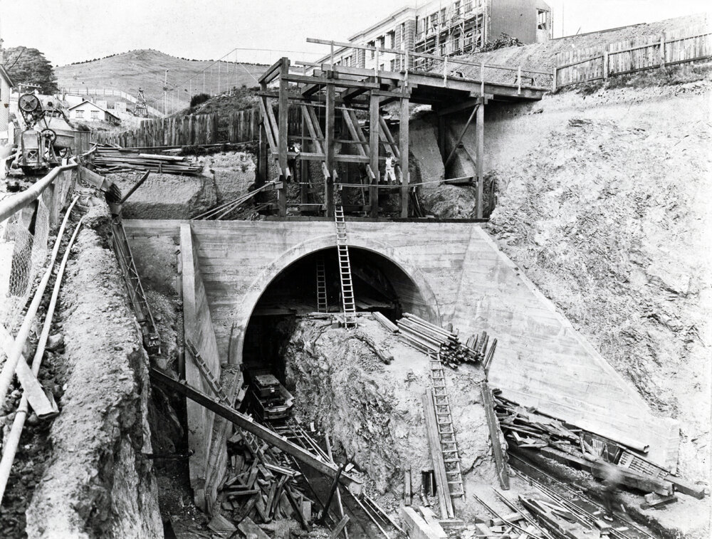 Construction in Mt Victoria