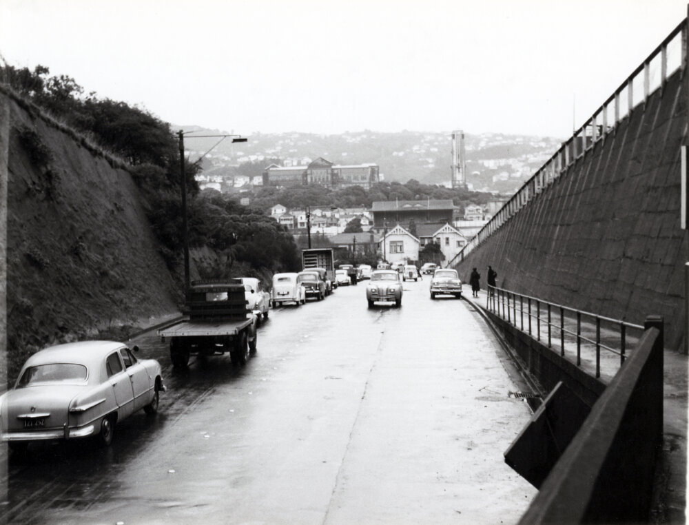 Paterson Street tunnel exit 