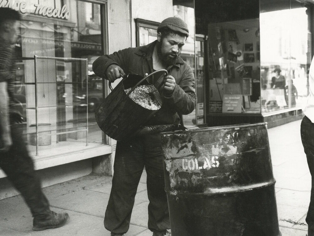 Roadworks on Manners Street