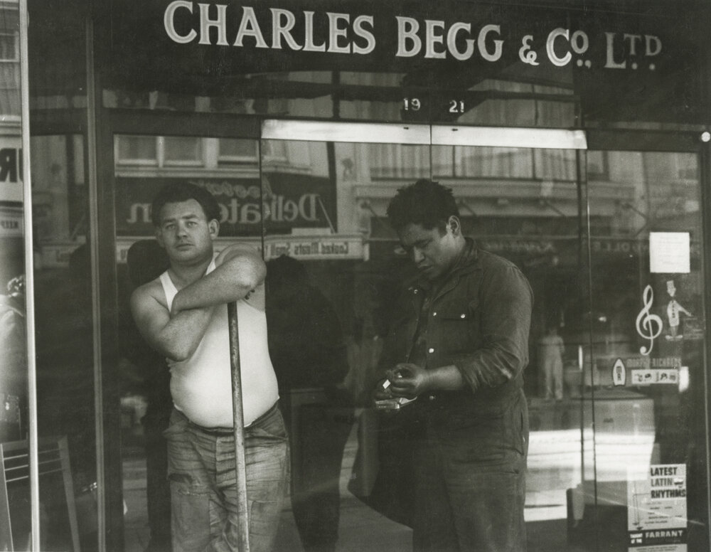 Roadworks on Manners Street