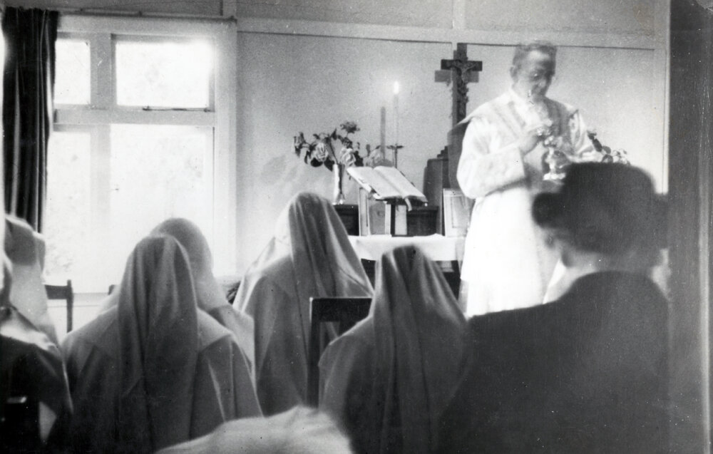 Catholic mass led by Cardinal McKeefry