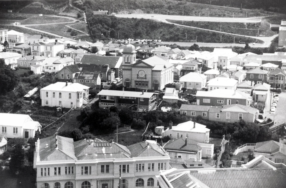 View from Wellington Hospital 