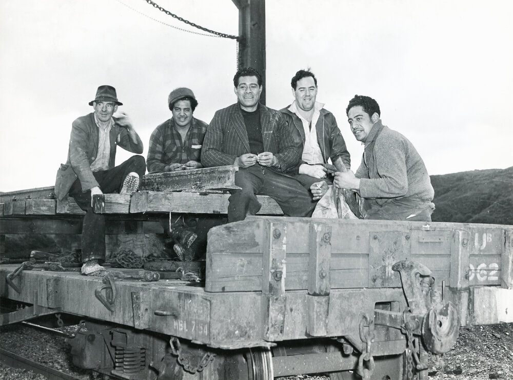 Rail cart at Mangaroa 