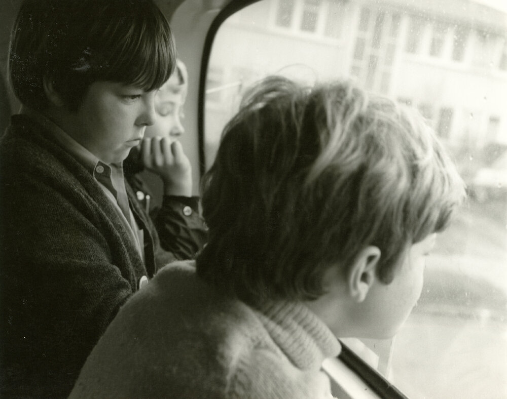 Children on the bus