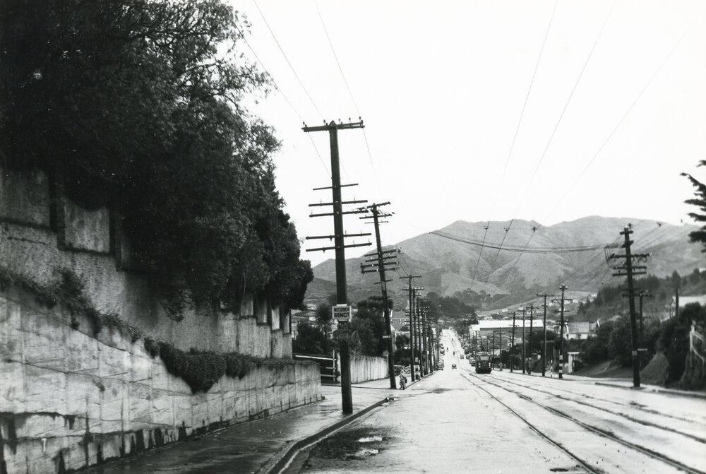 Karori Road tram lines