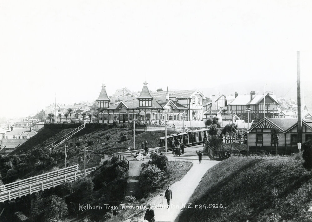 Cable Car terminus and tearooms 
