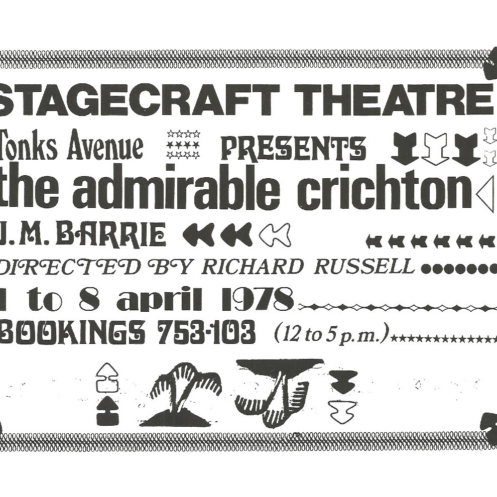 Stagecraft Theatre: "The Admirable Crichton"