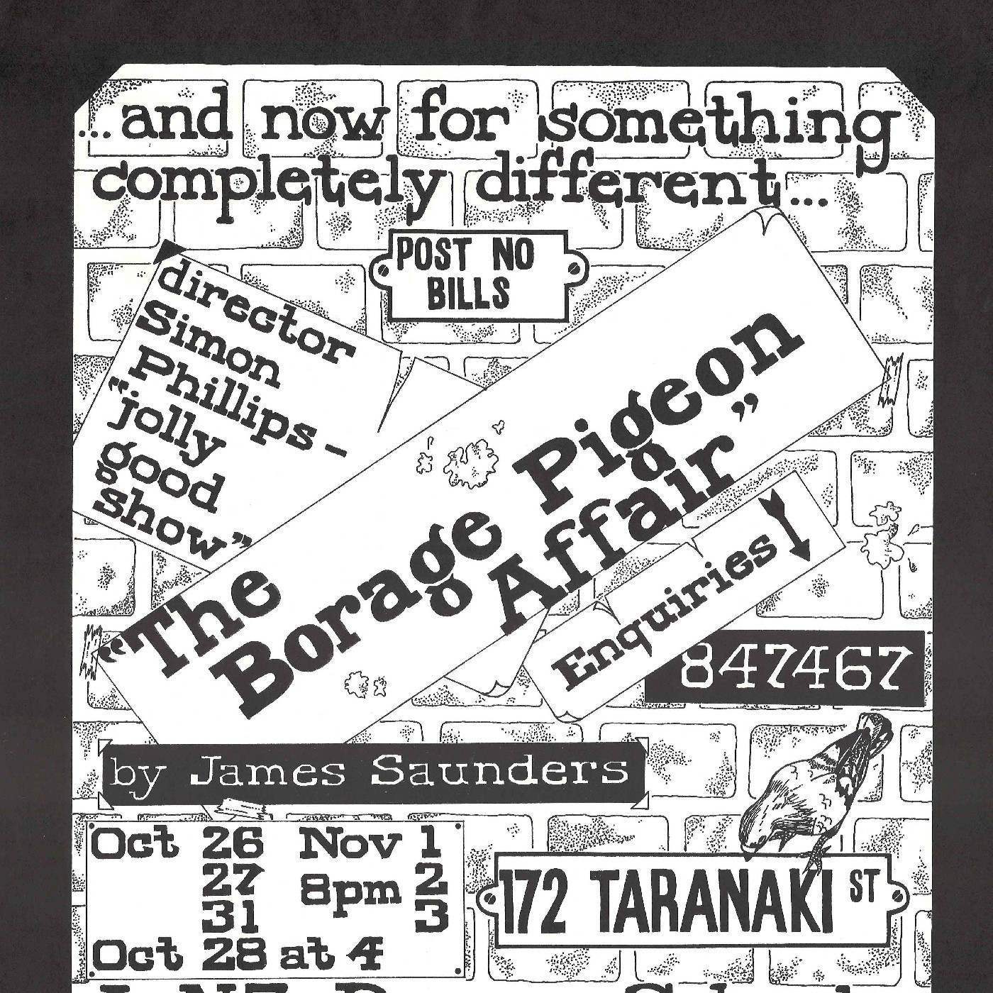 New Zealand Drama School: "The Borage Pigeon Affair"