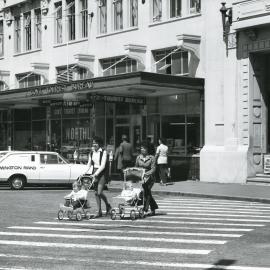 Pedestrian crossing on Mercer Street