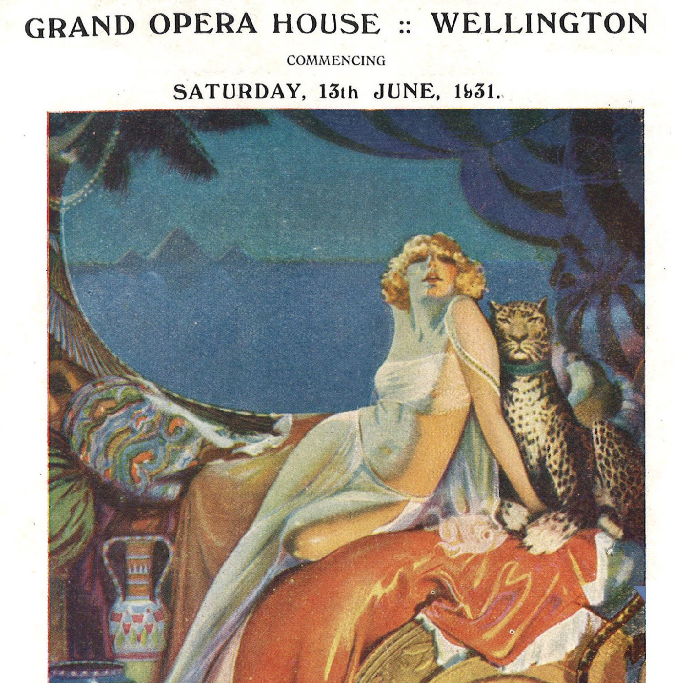 The Wellington Amateur Theatrical Society: "Tutankhamen"