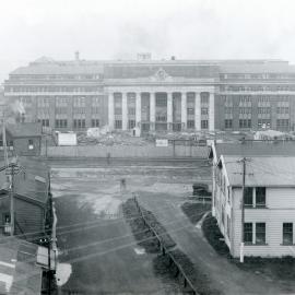 Construction of Wellington Railway Station