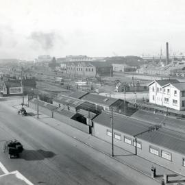 Lambton Station and railway yards