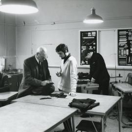 Apprentice tailors at the Wellington Polytechnic
