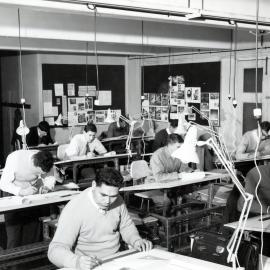 Wellington Polytechnic architecture students