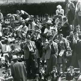 Crowd at the Basin Reserve