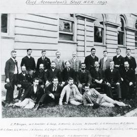 New Zealand Railways accountants