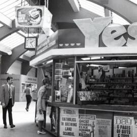 Newsagent at the railway station