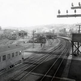 Lambton Station rail yards