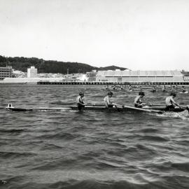 Rowing in the Harbour