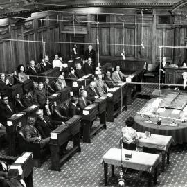 Parliament in session 