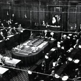 Parliament in session 