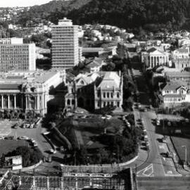 Parliament Grounds as seen from Vogel House