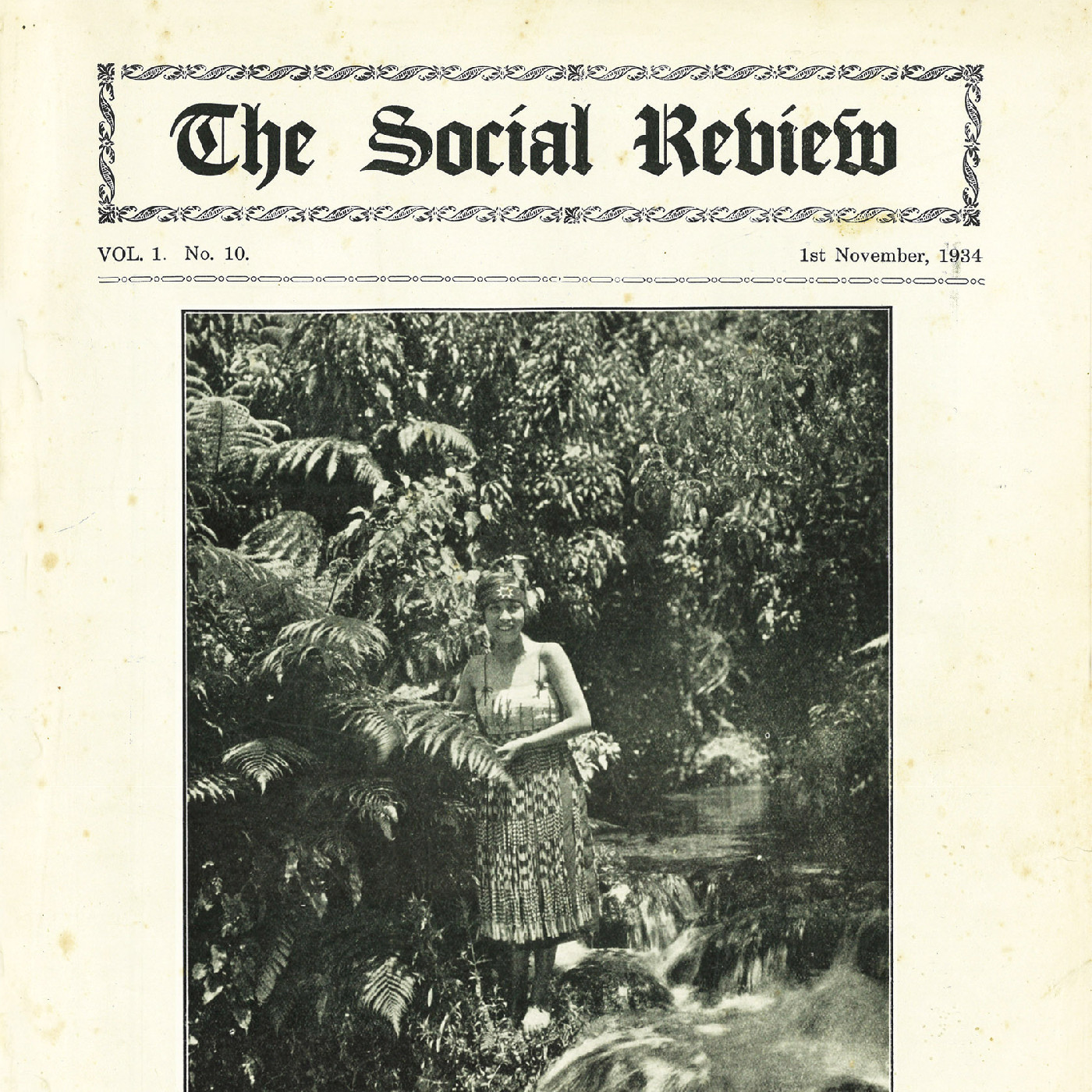 The Social Review, November 1934
