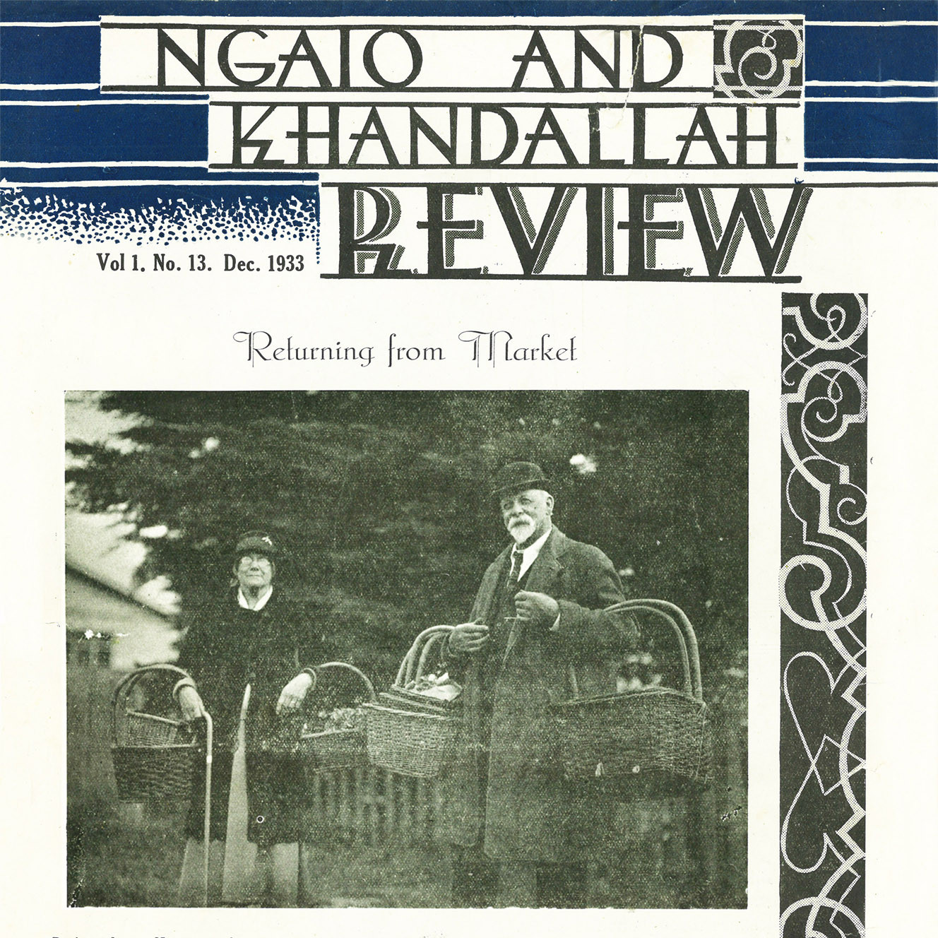 Ngaio and Khandallah Review, December 1933 