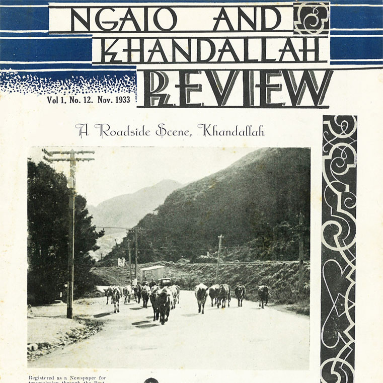 Ngaio and Khandallah Review, November 1933 