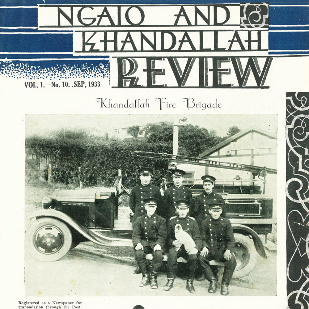 Ngaio and Khandallah Review, September 1933