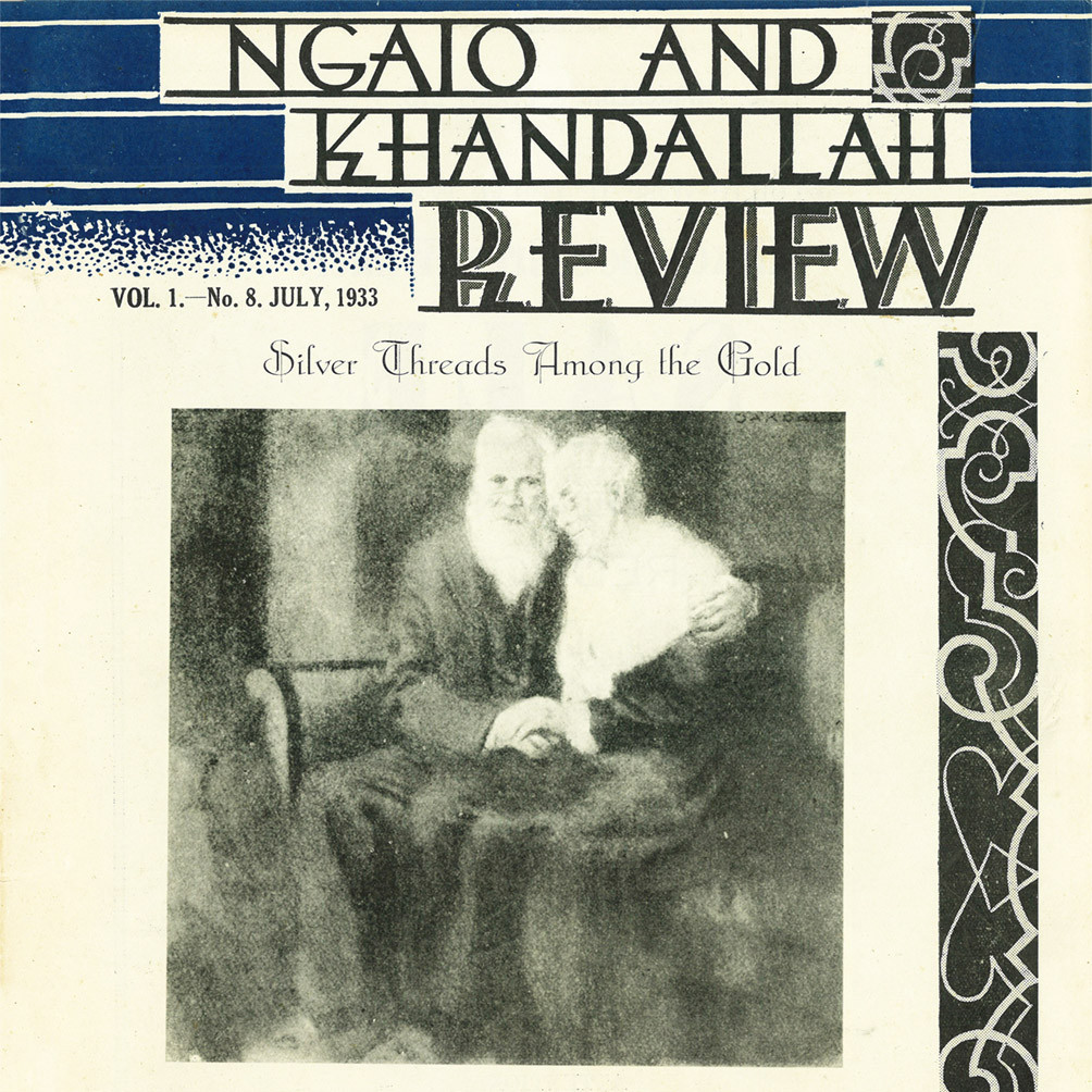 Ngaio and Khandallah Review, July 1933