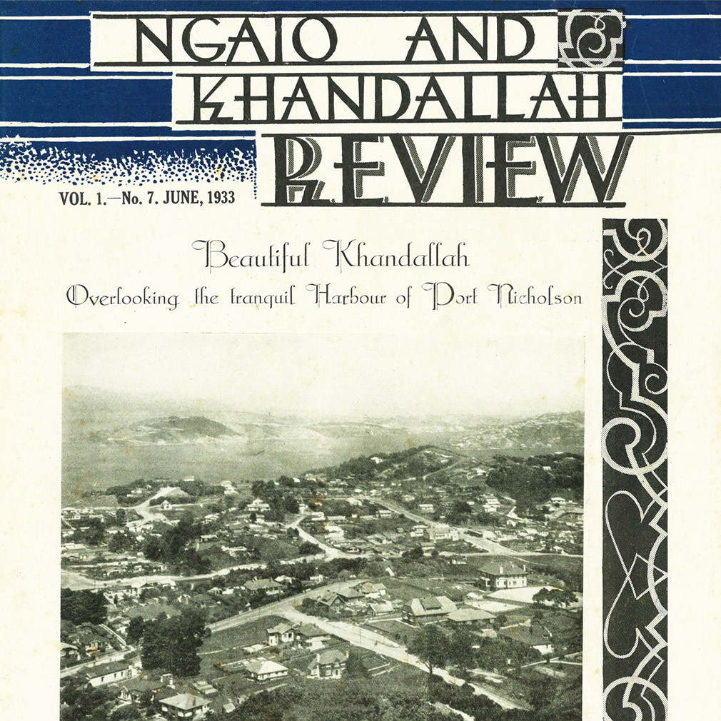 Ngaio and Khandallah Review, June 1933