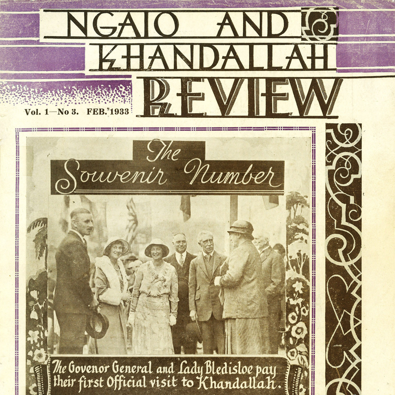 Ngaio and Khandallah Review, February 1933