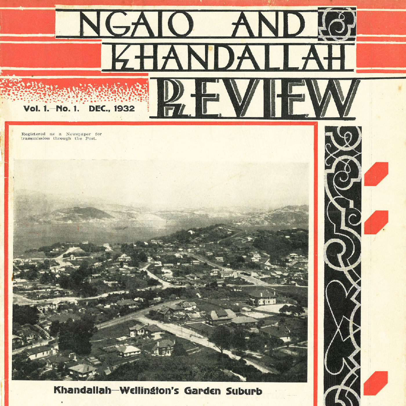 Ngaio and Khandallah Review, December 1932 