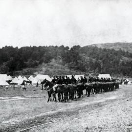 Newtown Park military camp